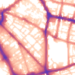 Daytime road noise heatmap for L1 5DP