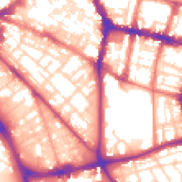 Daytime road noise heatmap for L1 5EF