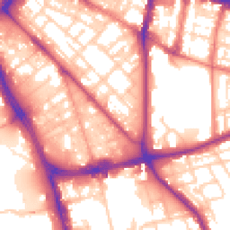 Daytime road noise heatmap for L1 5EQ