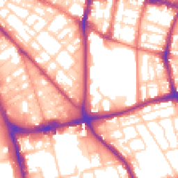 Daytime road noise heatmap for L1 7BS