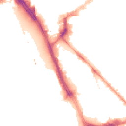 Night-time road noise heatmap for L1 8AD