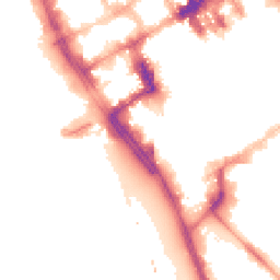 Night-time road noise heatmap for L1 8AQ