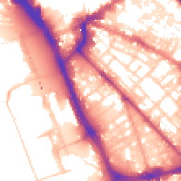 Daytime road noise heatmap for L1 8DB