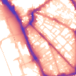 Daytime road noise heatmap for L1 8DS