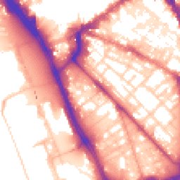 Daytime road noise heatmap for L1 8DT