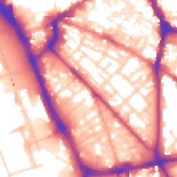 Daytime road noise heatmap for L1 8HG