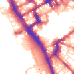 Daytime road noise heatmap for L1 8LP