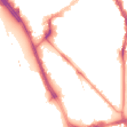Night-time road noise heatmap for L1 8LU