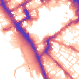 Daytime road noise heatmap for L1 8LZ