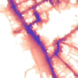 Daytime road noise heatmap for L1 8ND