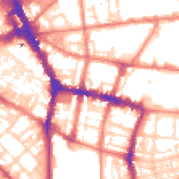 Daytime road noise heatmap for L1 9BE