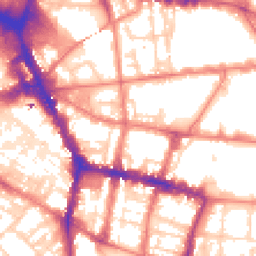 Daytime road noise heatmap for L1 9ED