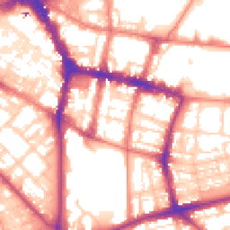 Daytime road noise heatmap for L1 9HD