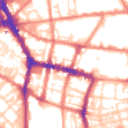 Daytime road noise heatmap for L1 9JG