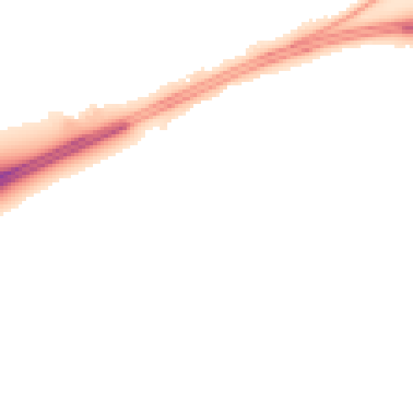 Night-time road noise heatmap for L11 0AE
