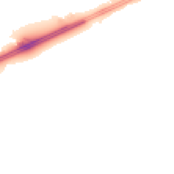 Night-time road noise heatmap for L11 0BG