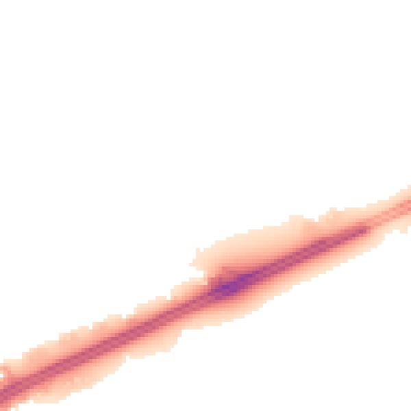 Night-time road noise heatmap for L11 0EN