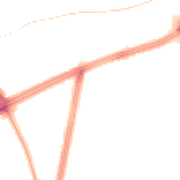 Night-time road noise heatmap for L11 3DP