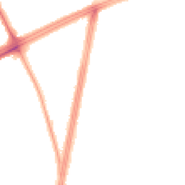Night-time road noise heatmap for L11 5BJ