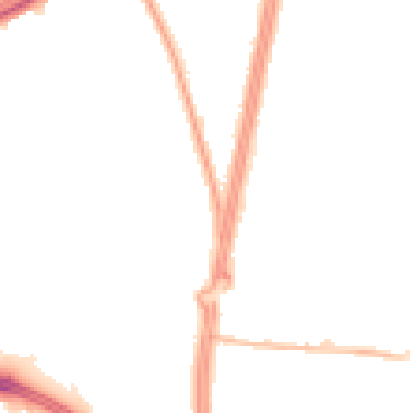 Night-time road noise heatmap for L11 7AA