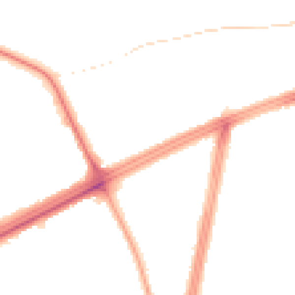 Night-time road noise heatmap for L11 7AX
