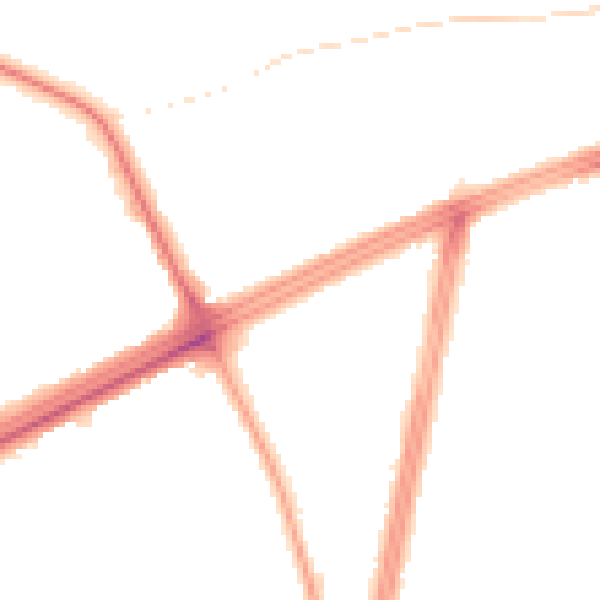 Night-time road noise heatmap for L11 7AZ