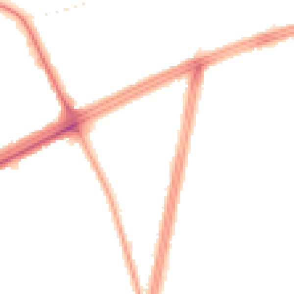 Night-time road noise heatmap for L11 7BB