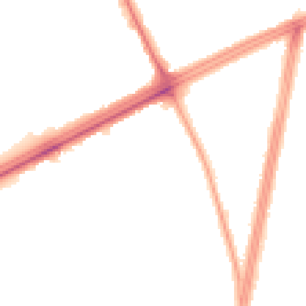 Night-time road noise heatmap for L11 7DJ