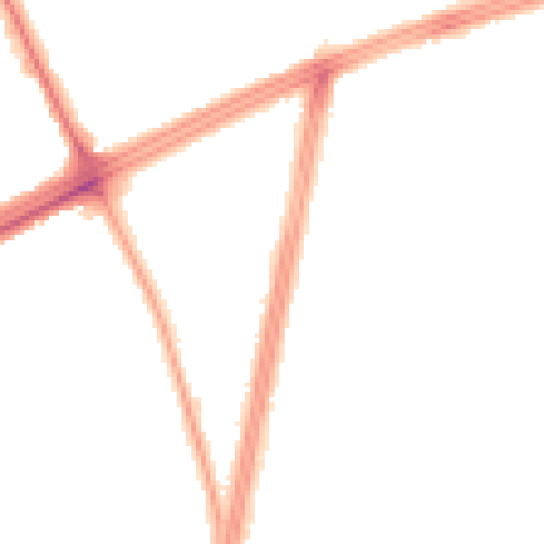 Night-time road noise heatmap for L11 7DS