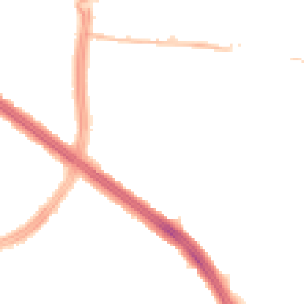 Night-time road noise heatmap for L11 8LP