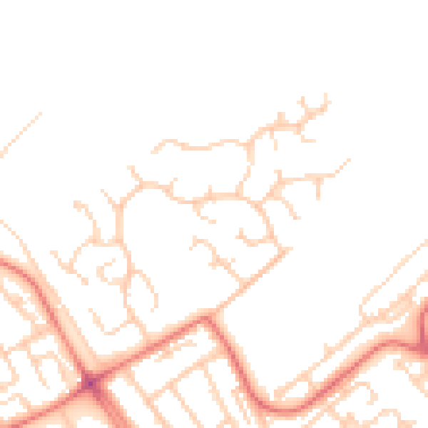 Daytime road noise heatmap for L12 0AG