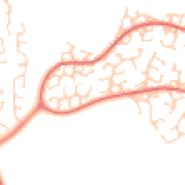 Daytime road noise heatmap for L12 0AX