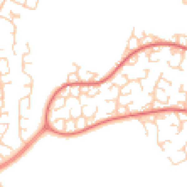 Daytime road noise heatmap for L12 0AY