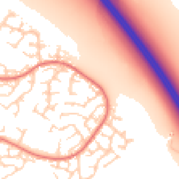 Daytime road noise heatmap for L12 0BJ