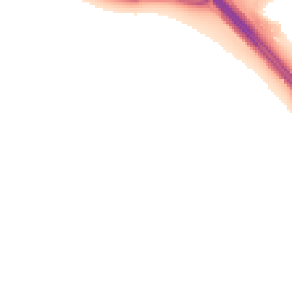 Night-time road noise heatmap for L12 0BP