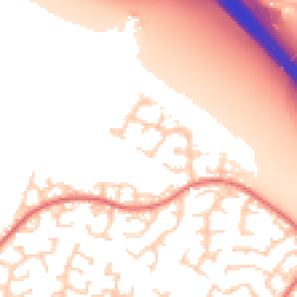 Daytime road noise heatmap for L12 0BW