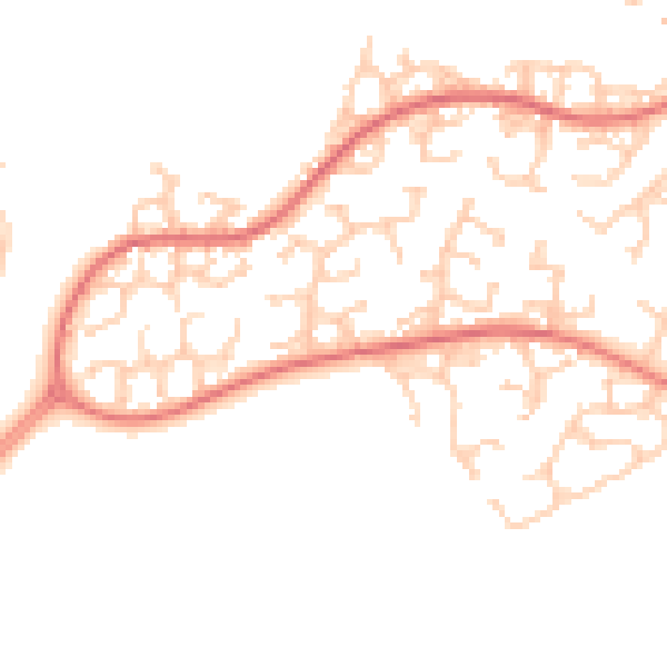 Daytime road noise heatmap for L12 0JQ
