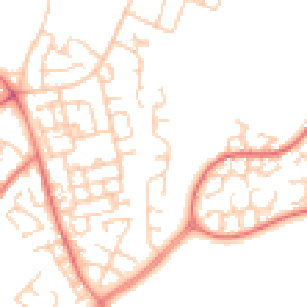 Daytime road noise heatmap for L12 0LG