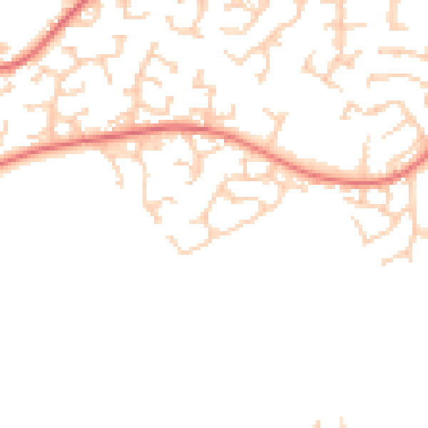 Daytime road noise heatmap for L12 0LH