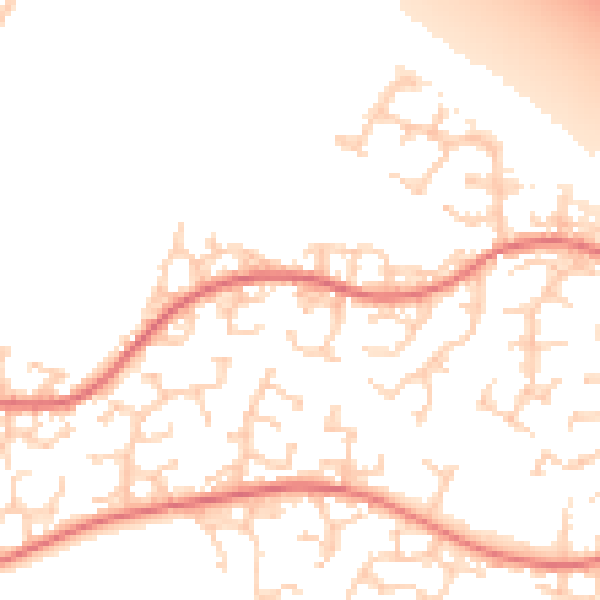 Daytime road noise heatmap for L12 0PG