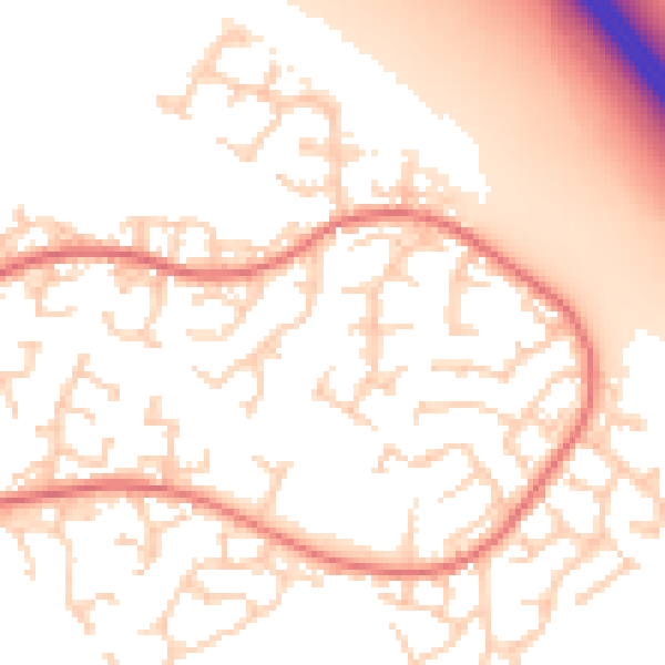 Daytime road noise heatmap for L12 0QQ