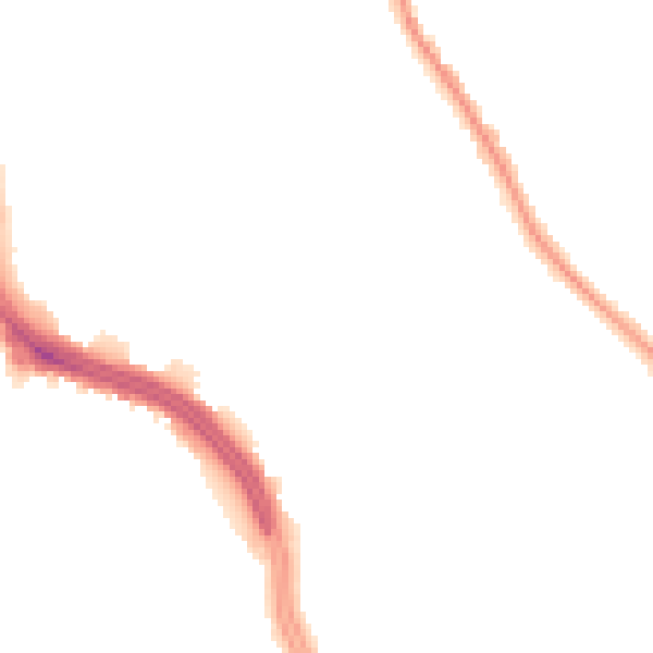 Night-time road noise heatmap for L12 1LQ