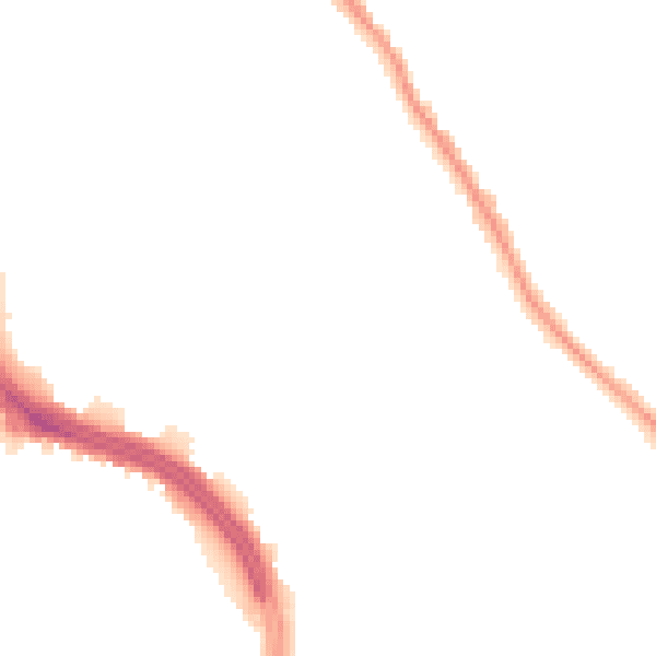 Night-time road noise heatmap for L12 1NF