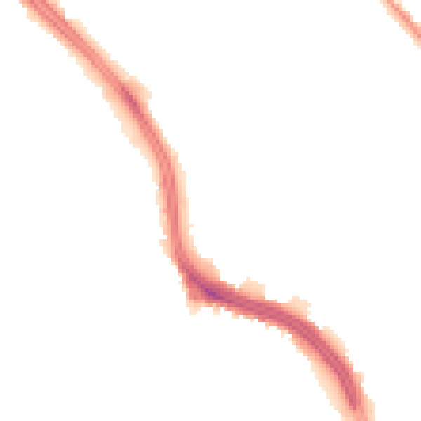 Night-time road noise heatmap for L12 1NH