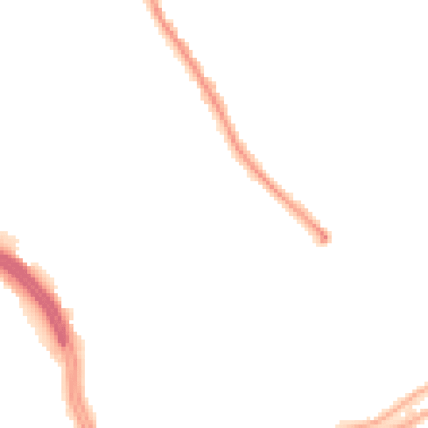 Night-time road noise heatmap for L12 2AD