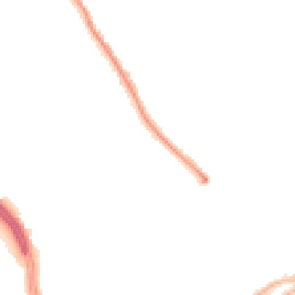 Night-time road noise heatmap for L12 2AX