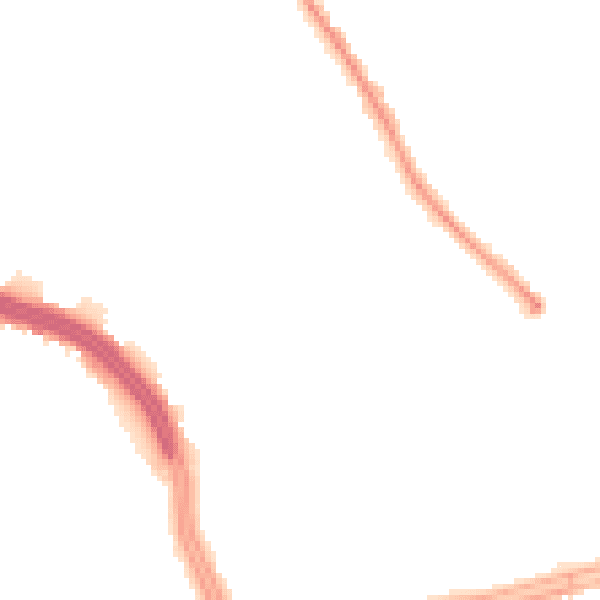 Night-time road noise heatmap for L12 2BL