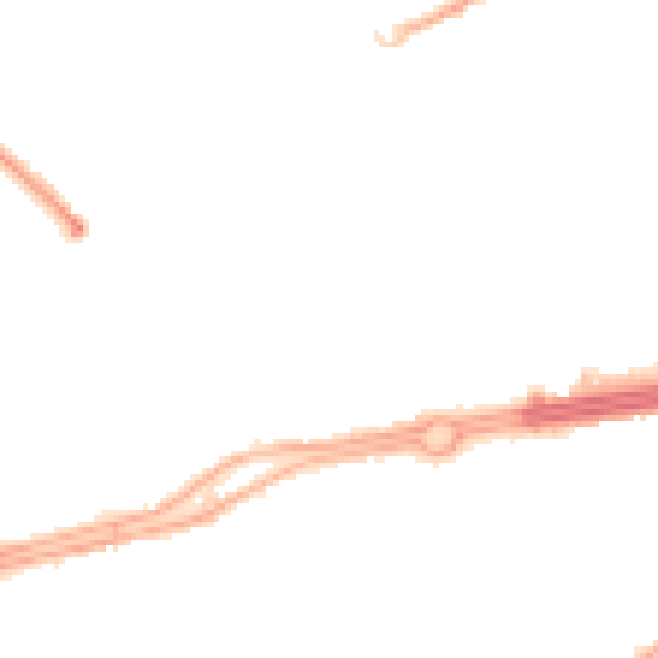 Night-time road noise heatmap for L12 3HH
