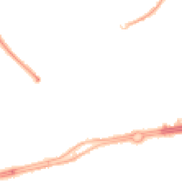 Night-time road noise heatmap for L12 3HN