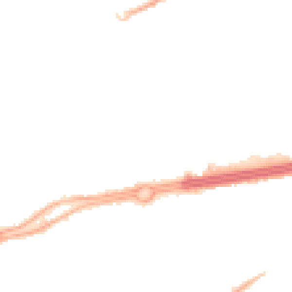 Night-time road noise heatmap for L12 3HP